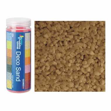 Fijn decoratie zand/kiezels beige nature 480 gram