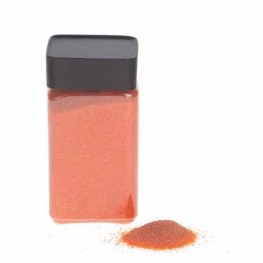 Hobby/decoratiezand oranje 600 gr