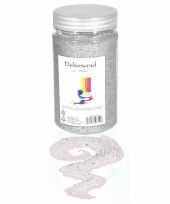 Decoratie korrelzand wit 500 gram