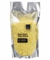 Decoratie stenen geel 400 gram