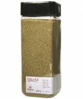 Gouden decoratie zandkorrels fijn