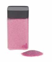 Hobby decoratiezand roze 600 gr