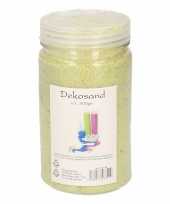 Lime groen zand korreltjes 500 gram